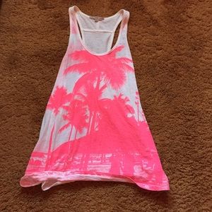 Racer back tank top