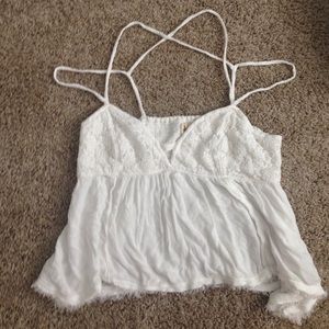 Hollister babydoll crop