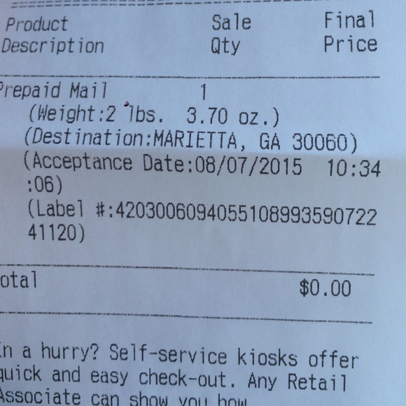 @kwynmartin shipping confirmation