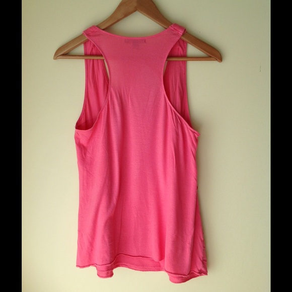 Banana Republic Pink Tank Top w/ Silver Buttons - Picture 2 of 4