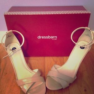 Dress Barn Nude Heels✨
