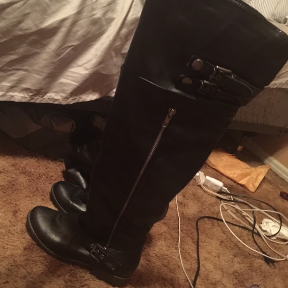 Bamboo Knee High Boots