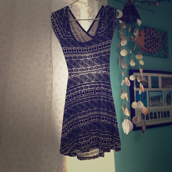 Brandi aztec pattern dress