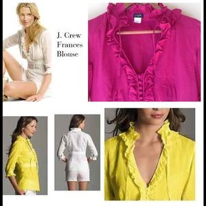 J Crew Frances Blouse
