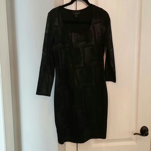 Black shirt dress