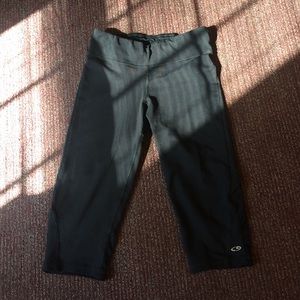 Black Champion Workout Capris