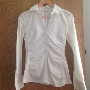🍁White long sleeve dress shirt