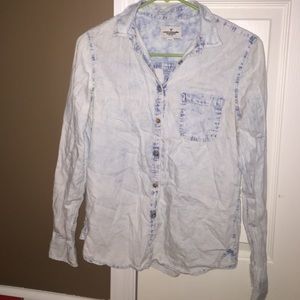 Denim American Eagle shirt