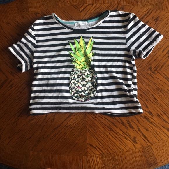 Pineapple crop top
