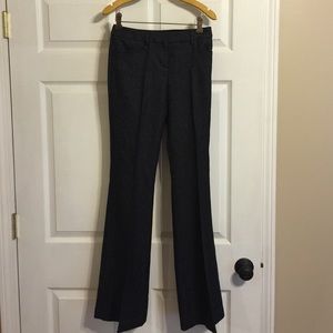 Grid print barely boot columnist pant