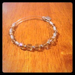 Silver Swarovski Crystal Jet Set