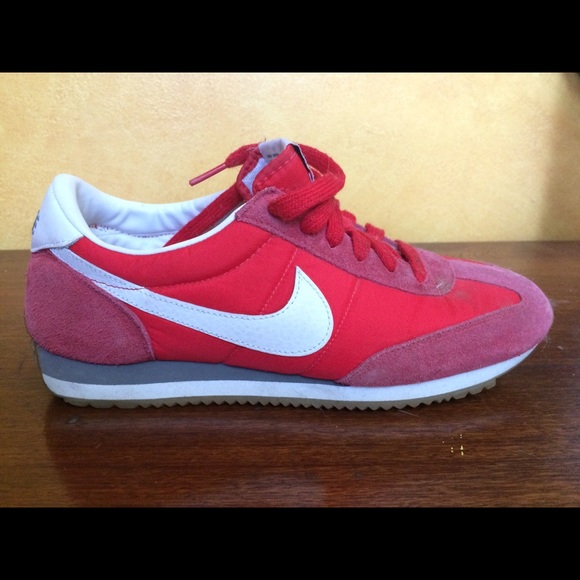 Nike red sneakers size 9