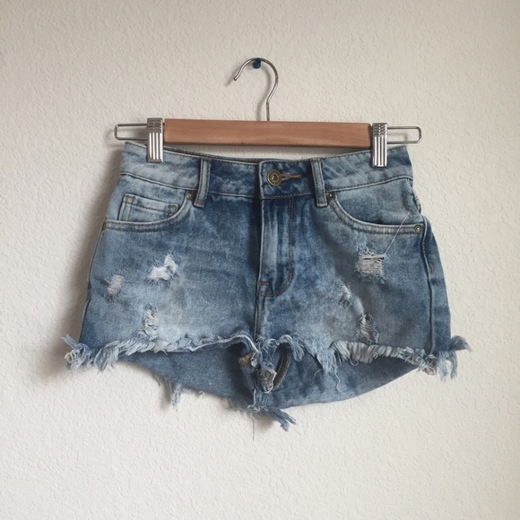High waisted shorts