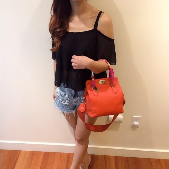 Sold-Authentic brand new hermes toolbox capucine 20cm - Picture 3 of 4