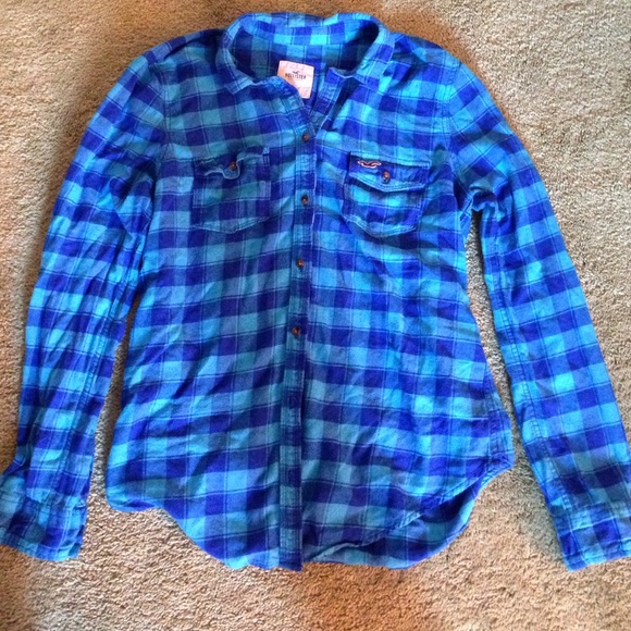 Hollister long sleeve button up