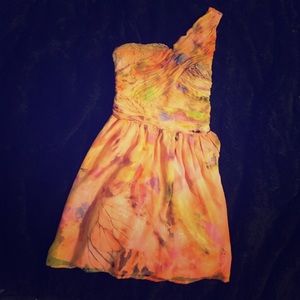 One shoulder Lily Rose dress