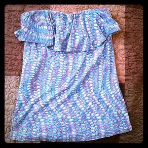 Lilly Pulitzer sleeveless tube top M