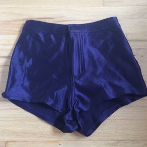 Like New American Apparel Navy Disco Short