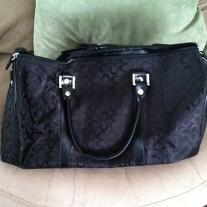 Black travel bag