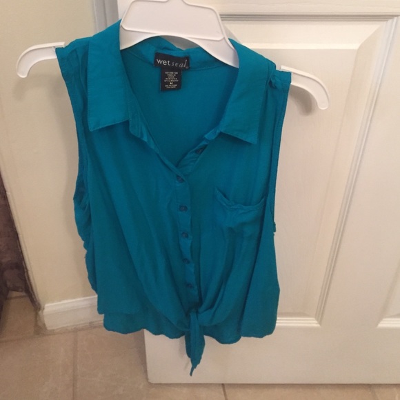 Blue/ turquoise tank