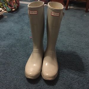 EUC Hunter Wide Calf Gloss Wellies