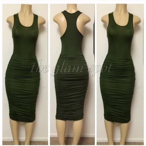 KIM K INSPIRED MIDI DRESS