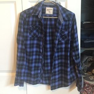 Blue flannel
