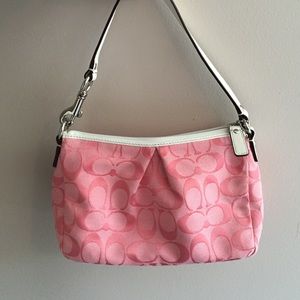 Cute baby pink coach purse