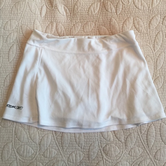White Reebok tennis skirt 🎾