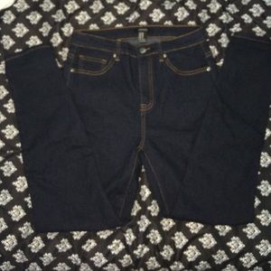 NWOT high waisted dark wash