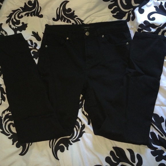 NWOT black high waisted