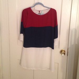 Lulu's Color Block Shift Dress🎀