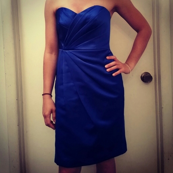 Royal Blue Bridesmaid Dress