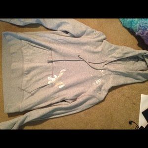 Grey American Eagle Hoodie