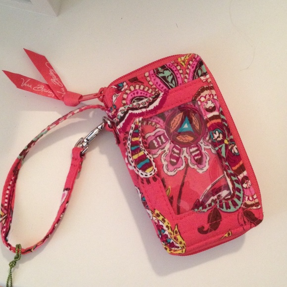 Vera Bradley Pink Wristlet and Phone Holder