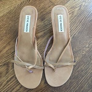 Tan Steve Madden Sandals