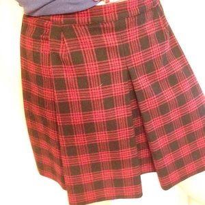 Plaid skirt