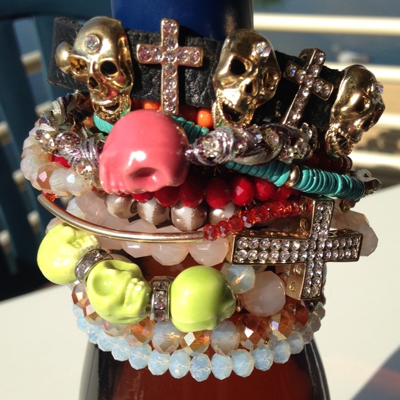Buckle Accessories - Stack of Bracelets from Buckle includes ALL