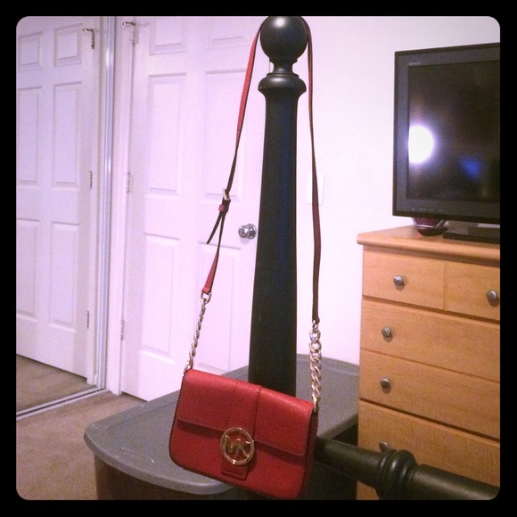 Red MK bag
