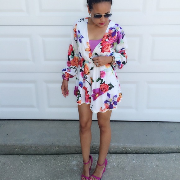 Floral romper