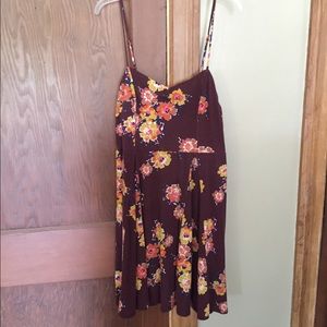 Short flower dress