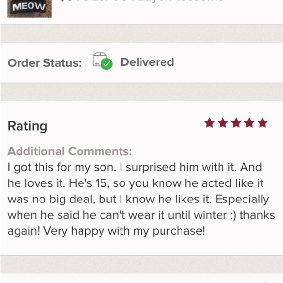 I love receiving reviews ☺️