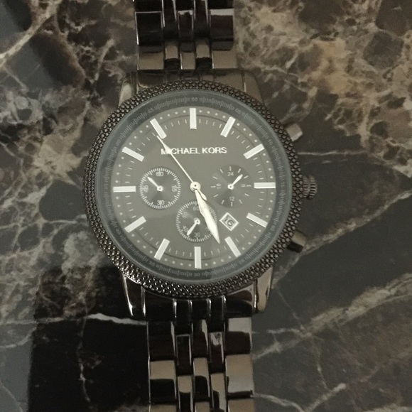 Black Michael Kors watch
