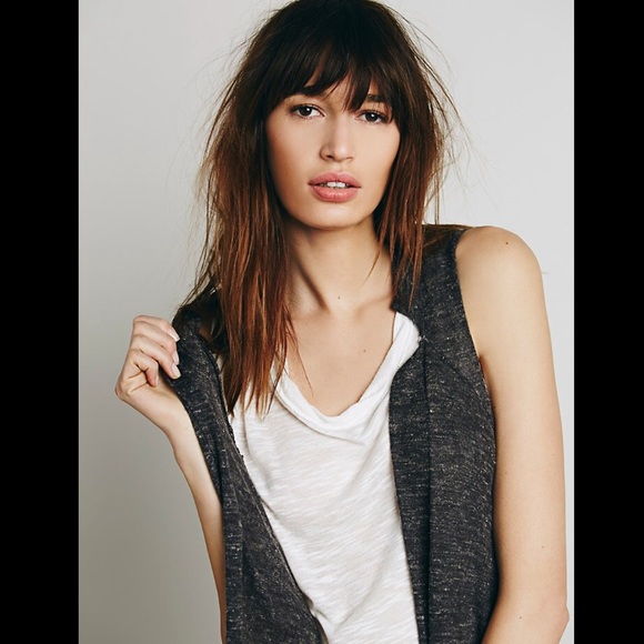 💜bundled Free People knit maxi vest - Picture 3 of 4