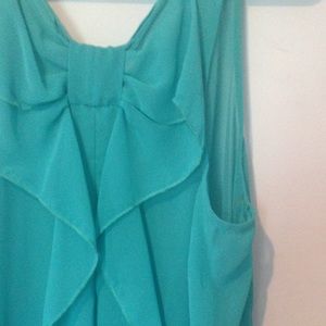 Teal tank