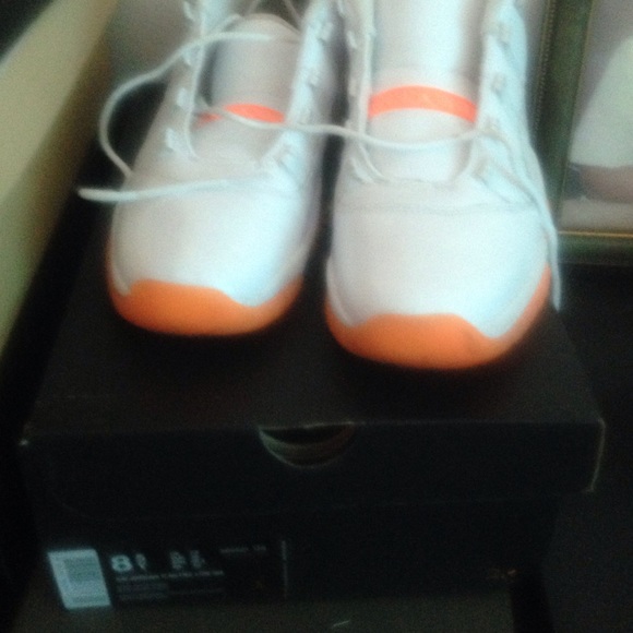 Orange and white 11 lows