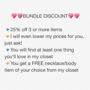 BUNDLE DISCOUNT