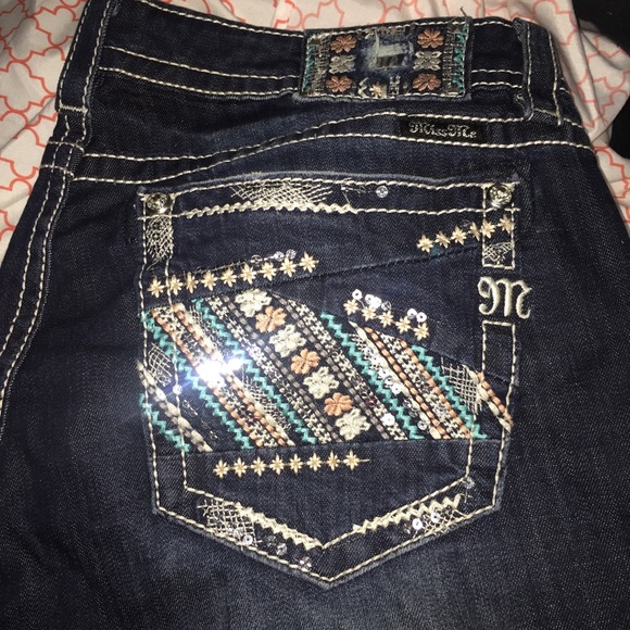 Size 34 Miss Me's trade for Michael Kors or Coach.
