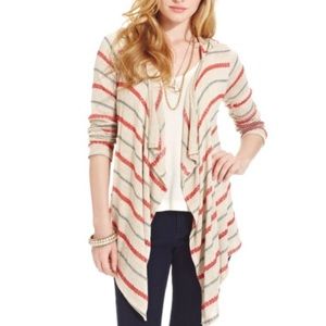 Hooded Asymmetrical Cardigan