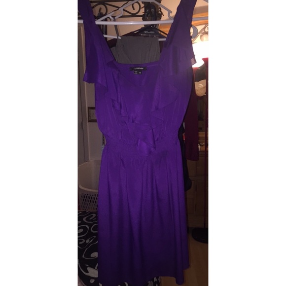 Purple dress